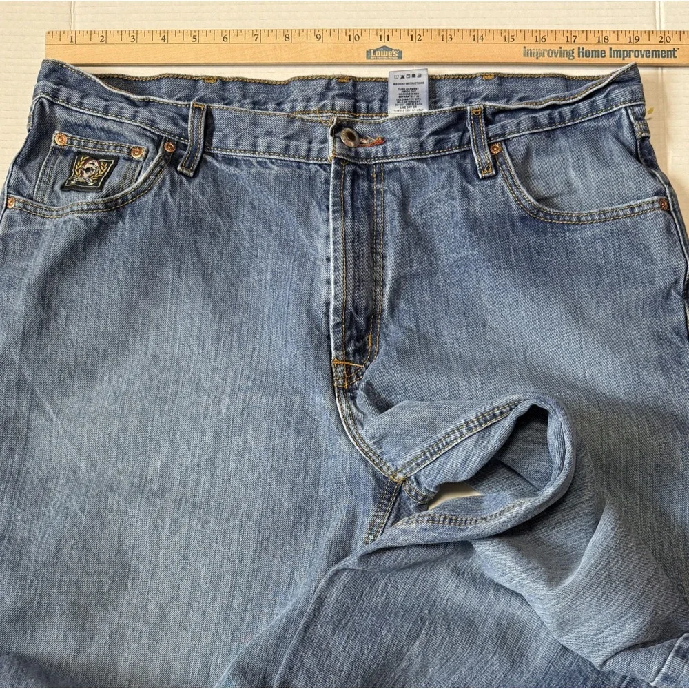 CINCH Black Label - Men's Jeans - Relaxed Straight Blue Denim MB90633002- 38x34